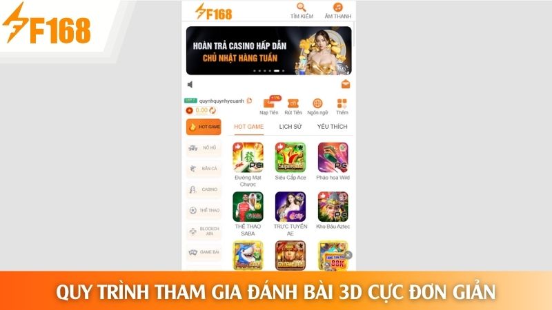 Các bước tham gia chinh phục trò chơi 3D